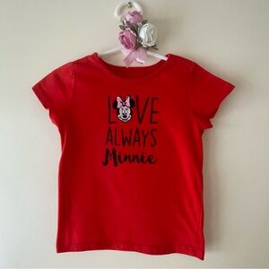 Tutu Couture x Disney Toddler Girls “Love Always Minnie” T-shirt, size 4T
